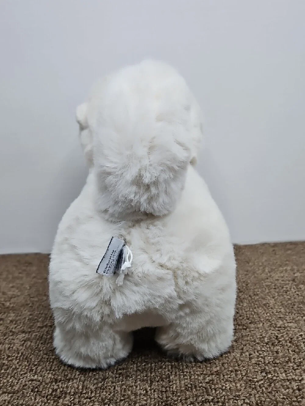 Jellycat Retired Daphne White Fluffy Pomeranian Puppy Rare 9